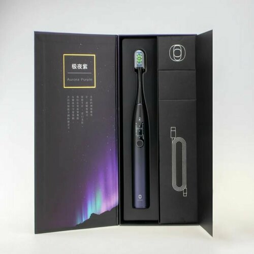 Электрическая зубная щетка OCLEAN X Pro Y2087 насадки для щётки 1шт цвет фиолетовый c01000491 7900₽