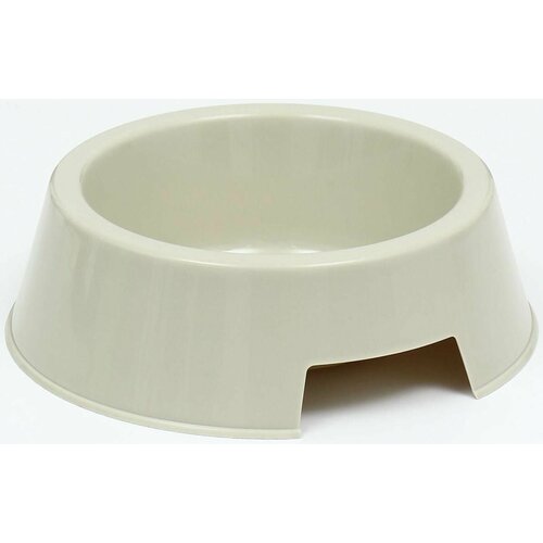 Миска пластиковая 17 х 17 х 5 см 400 мл бежевая 269₽