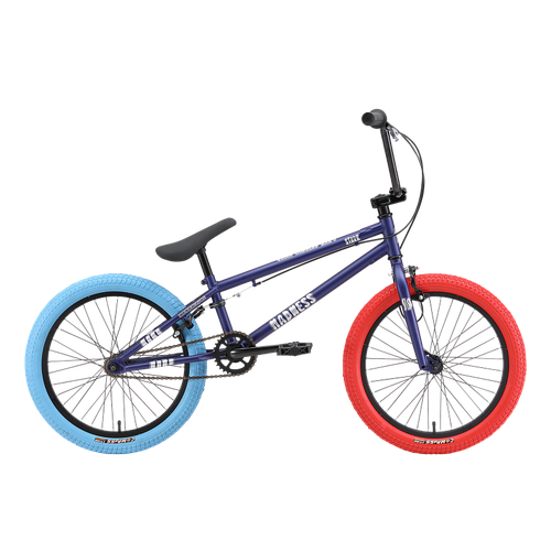 фото Велосипед stark'24 madness bmx 1 красный/серебристый/темно-синий