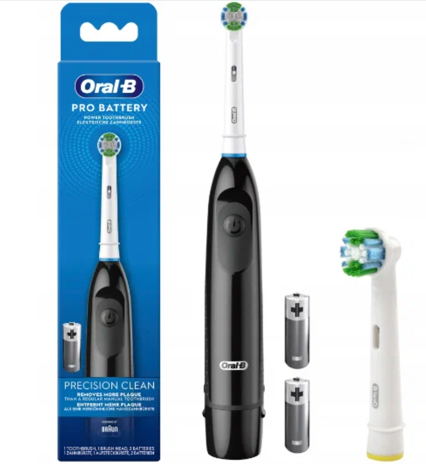 Электрическая зубная щетка Oral-B Precision Clean Pro Battery Черная