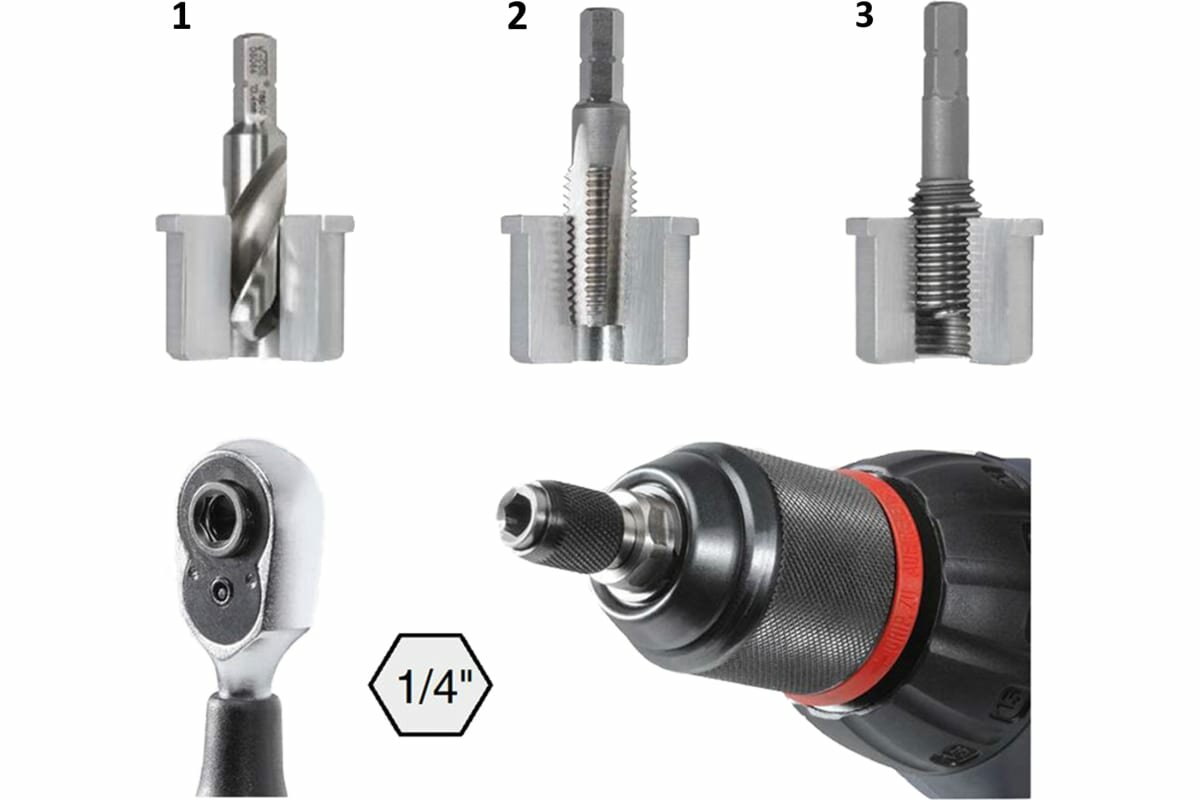 VOLKEL VC-04321 Набор V-Coil Rapid для восстановления резьбы M 12x1,75 - фото №8