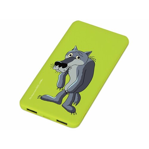 Внешний аккумулятор Жил-был Пес 5000 mAh зеленое яблоко 4306₽