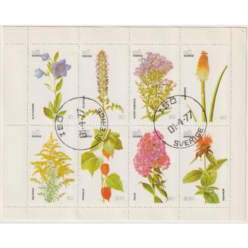 Почтовые марки Виртландия 1977г. Цветы - фантастика Цветы U