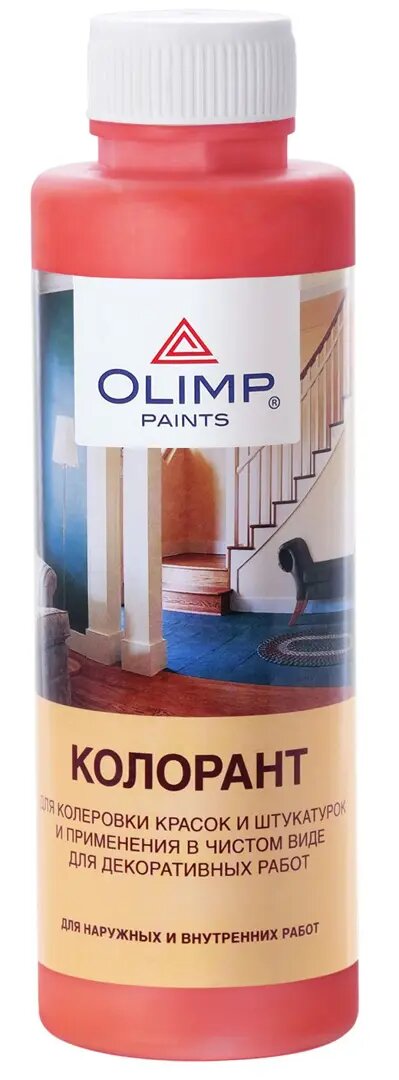 фото Колорант Husky Olimp акриловый 500 мл цвет №109 красный