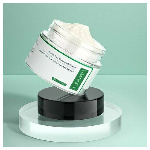 Крем для лица гексапептидный медово-грушевый LIMANCY