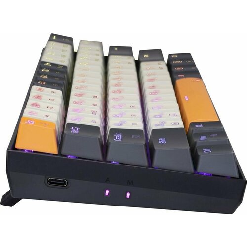 Клавиатура Redragon Caraxes Pro USB BluetoothРадиоканал черный 71554 591000₽