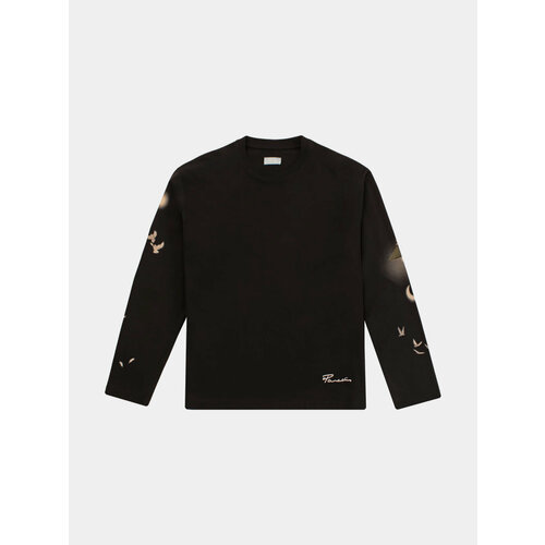 фото Лонгслив 3.paradis ls t-shirt ladder, размер xl, черный