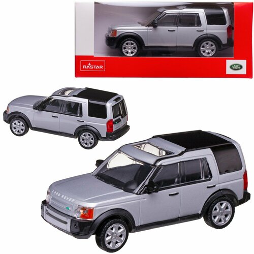 Машина металлическая 143 Land Rover цвет серебрянный 36700S 314₽