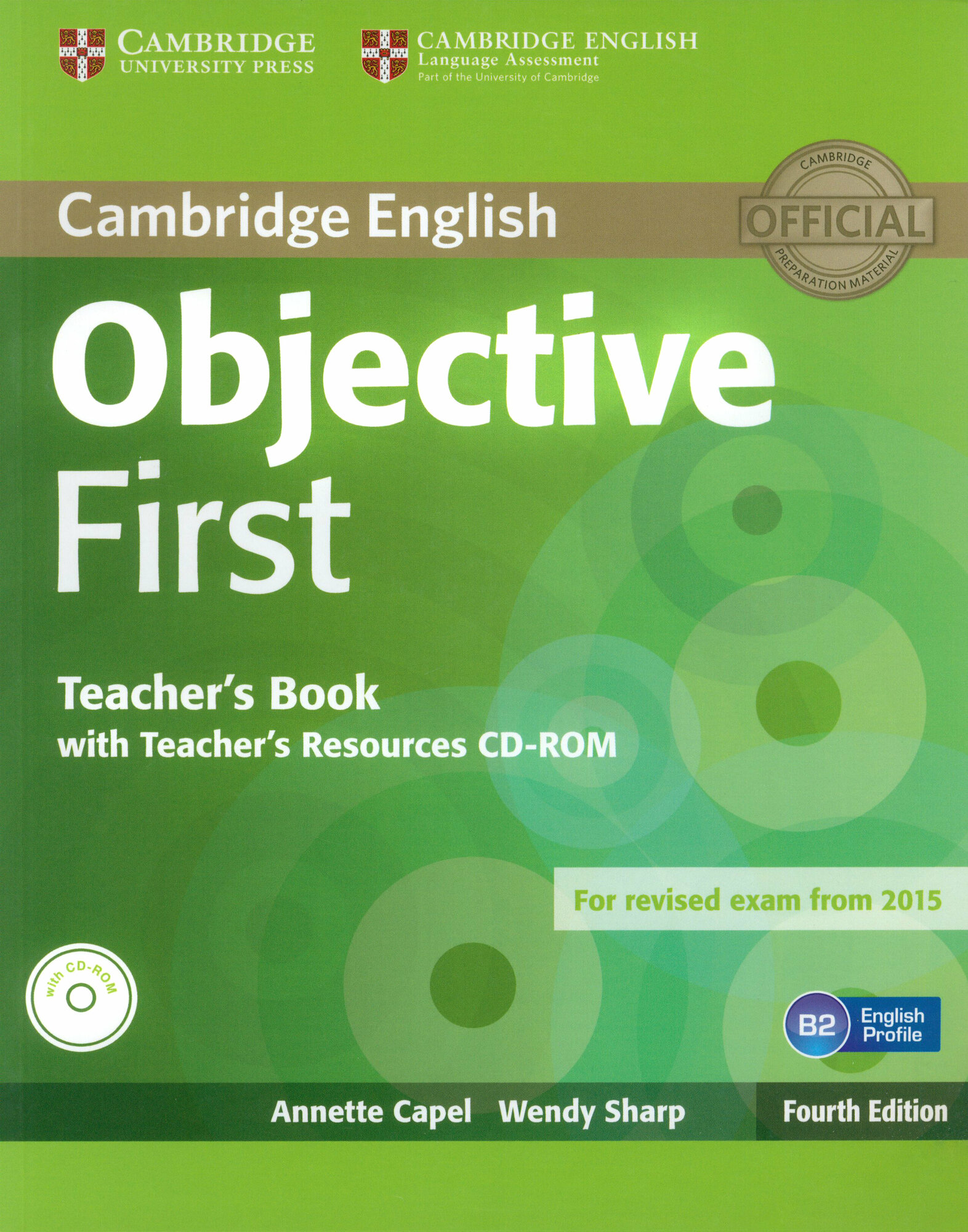 Objective. 4th Edition. First. Teacher's Book with Teacher's Resources CD / Мультимедиа / Capel Annette