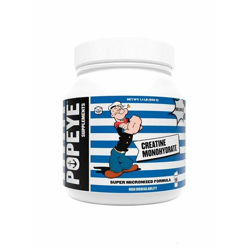 POPEYE Creatine Monohydrate (500 гр.) ostrovit creatine monohydrate 500 гр апельсин