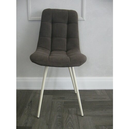 Стул Фред шоколад, опоры бежевые, 4 шт