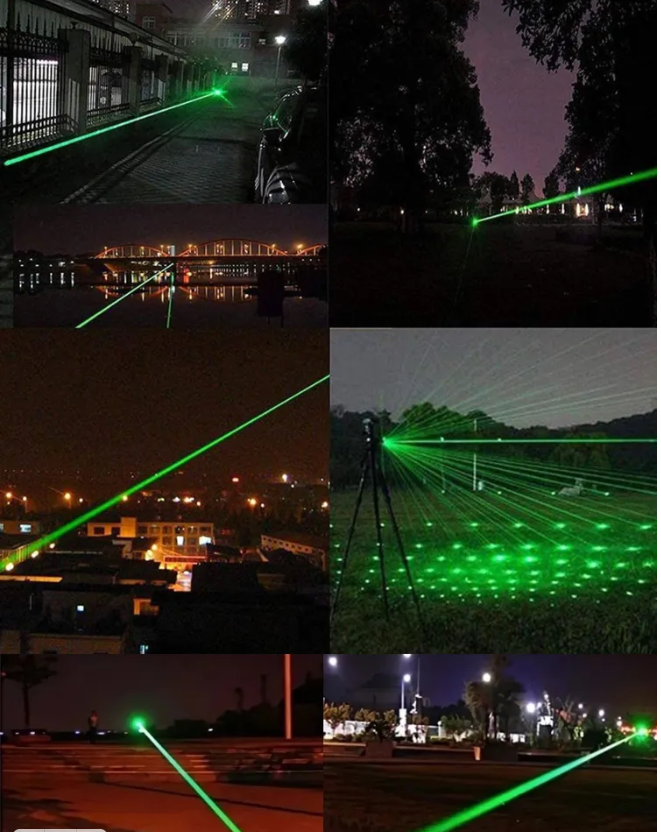 Лазерная указка Green Laser 303, черная — фото 3