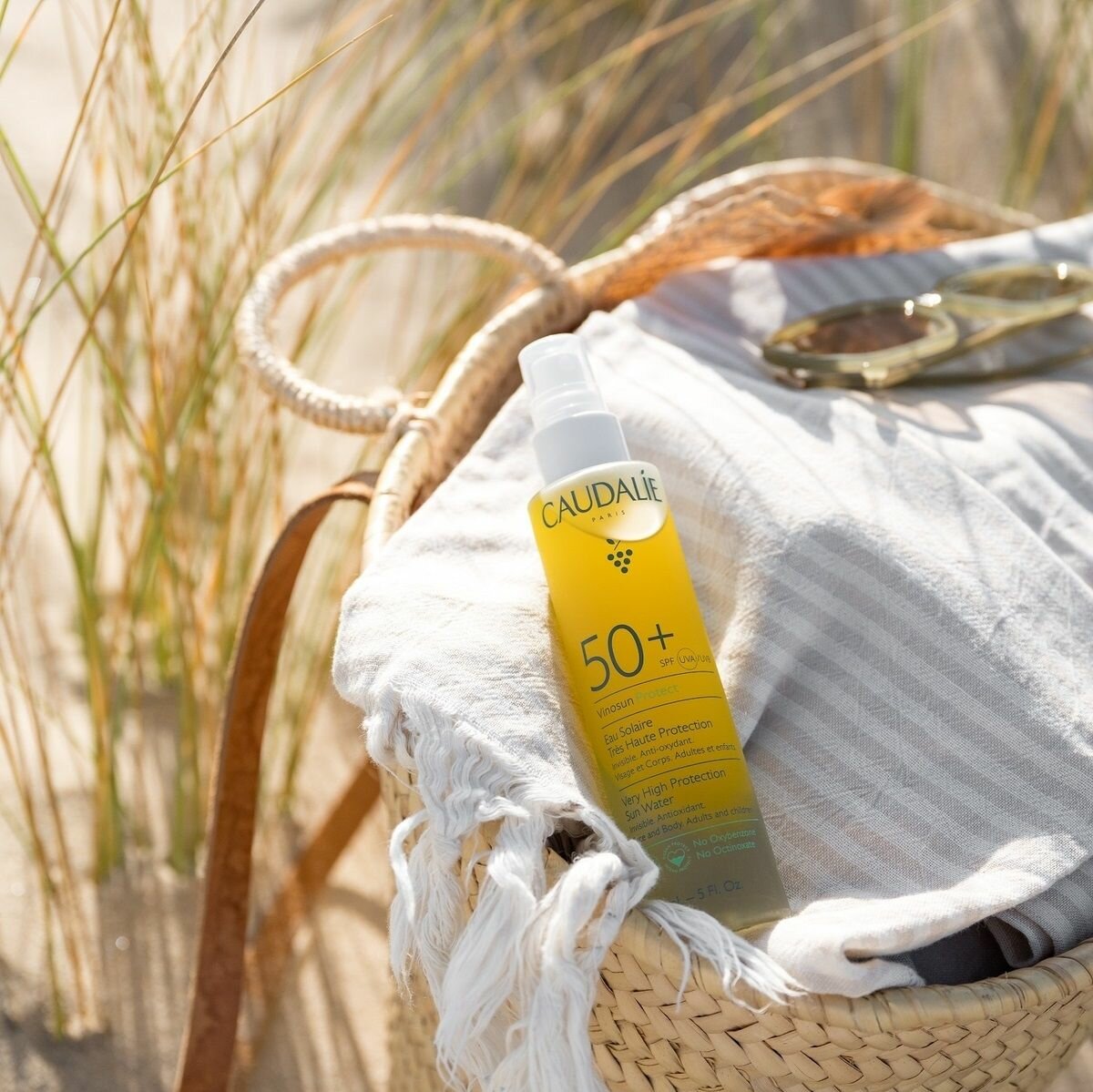 Спреи Солнцезащитные CAUDALIE Vinosun Солнцезащитная вода-спрей SPF 50+, 150 мл