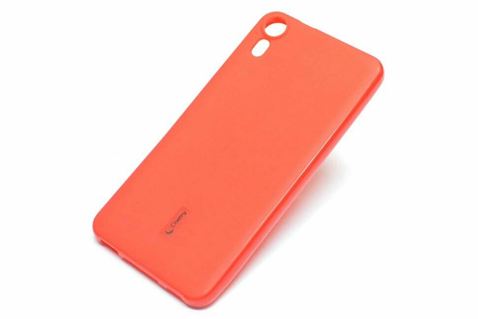 Накладка Cherry силиконовая для HTC Desire 825 красная + пленка