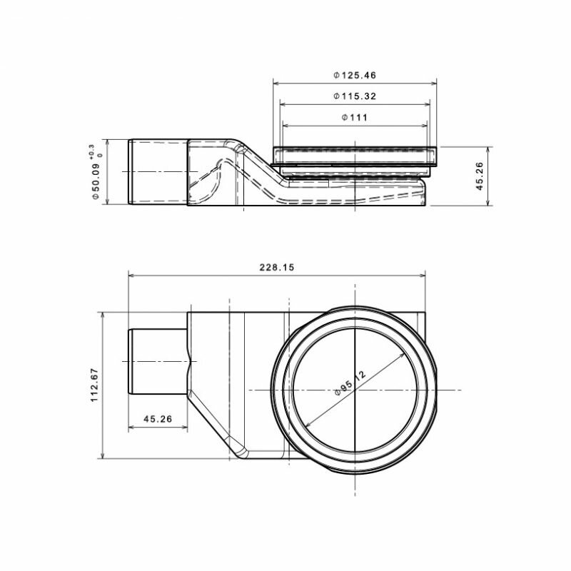 Душевой трап Pestan BETTO COMPACT NET LINE 650 (13702517)