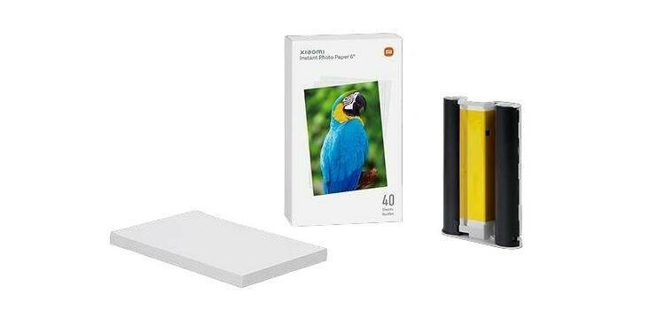 Фотобумага Xiaomi Instant Photo Paper 6" 40 листов BHR6757GL Белый