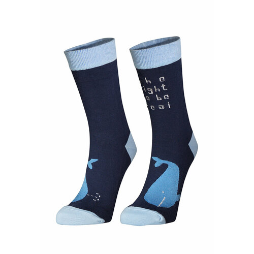 фото Носки big bang socks, размер 40-44, голубой