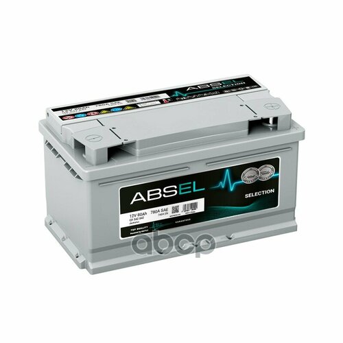 Аккумулятор Absel Selection 12V 80Ah 740A 315X175x175 Din Type Оп ABSEL арт QX542842 15240₽