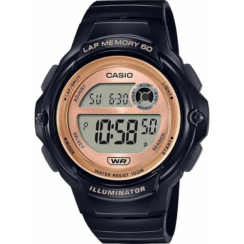 фото Наручные часы casio collection 84197, оранжевый, черный