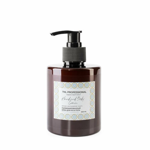 фото Крем для рук и тела tnl "hand & body cream", табак и бергамот, 300 мл tnl professional