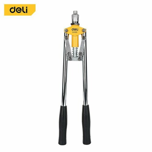 Двуручный заклепочник Deli DL2320 430мм Cr-Mo диаметр заклепок 32 40 48 мм прорезиненные рукояти 954₽
