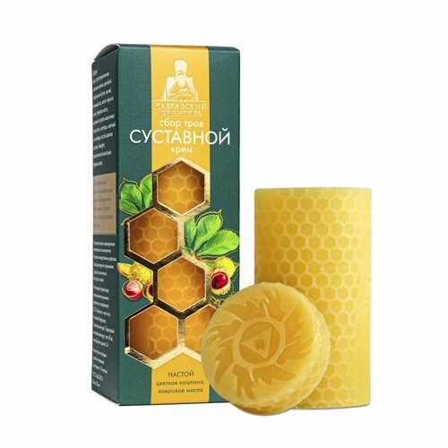 Кавказский Целитель Крем суставной восковый, 30 мл
