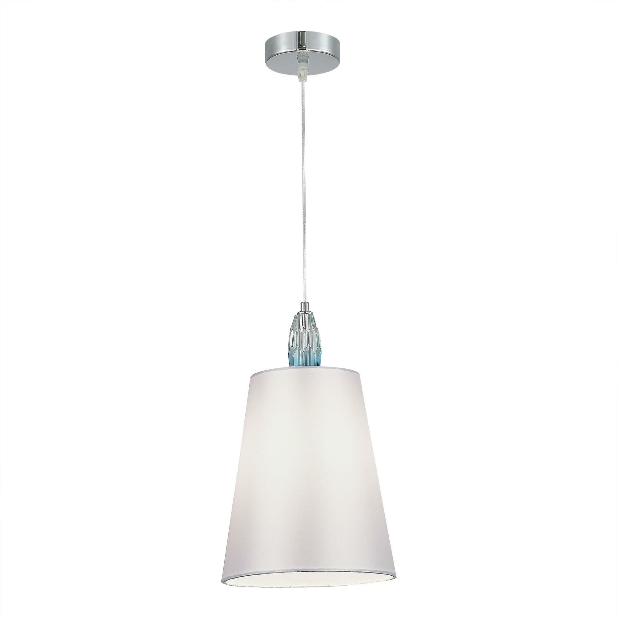 Подвес ST-Luce Хром, Голубой/Белый E27 1*40W