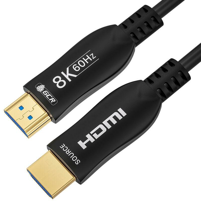 GCR Кабель 100.0m оптический HDMI 2.1 8K 60Hz, 4K 120Hz, 4:4:4, высокоскоростной 48.0 Гбит/с, 3D Greenconnect GCR-53711 - фото №15