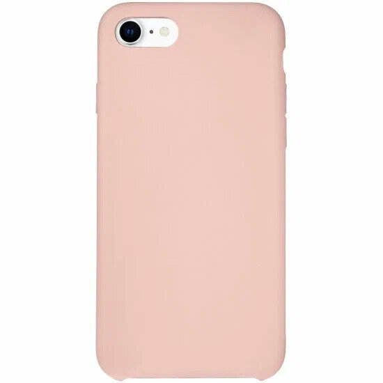 Чехол UBEAR Touch Case защитный силиконовый для iPhone SE / 8 / 7 софт-тач, розовый
