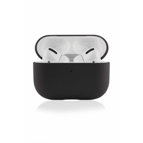 Силиконовый чехол VLP Silicone Case Soft Touch для Apple AirPods Pro Black for airpods pro case funny bear wine case for airpods 1 2 case soft silicone earphone headphone cover for airpods pro case cover