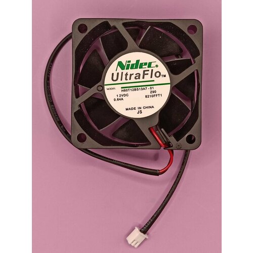 Вентилятор NIDEC UltraFlo 60x60х25 (0,64 A) 2 пин