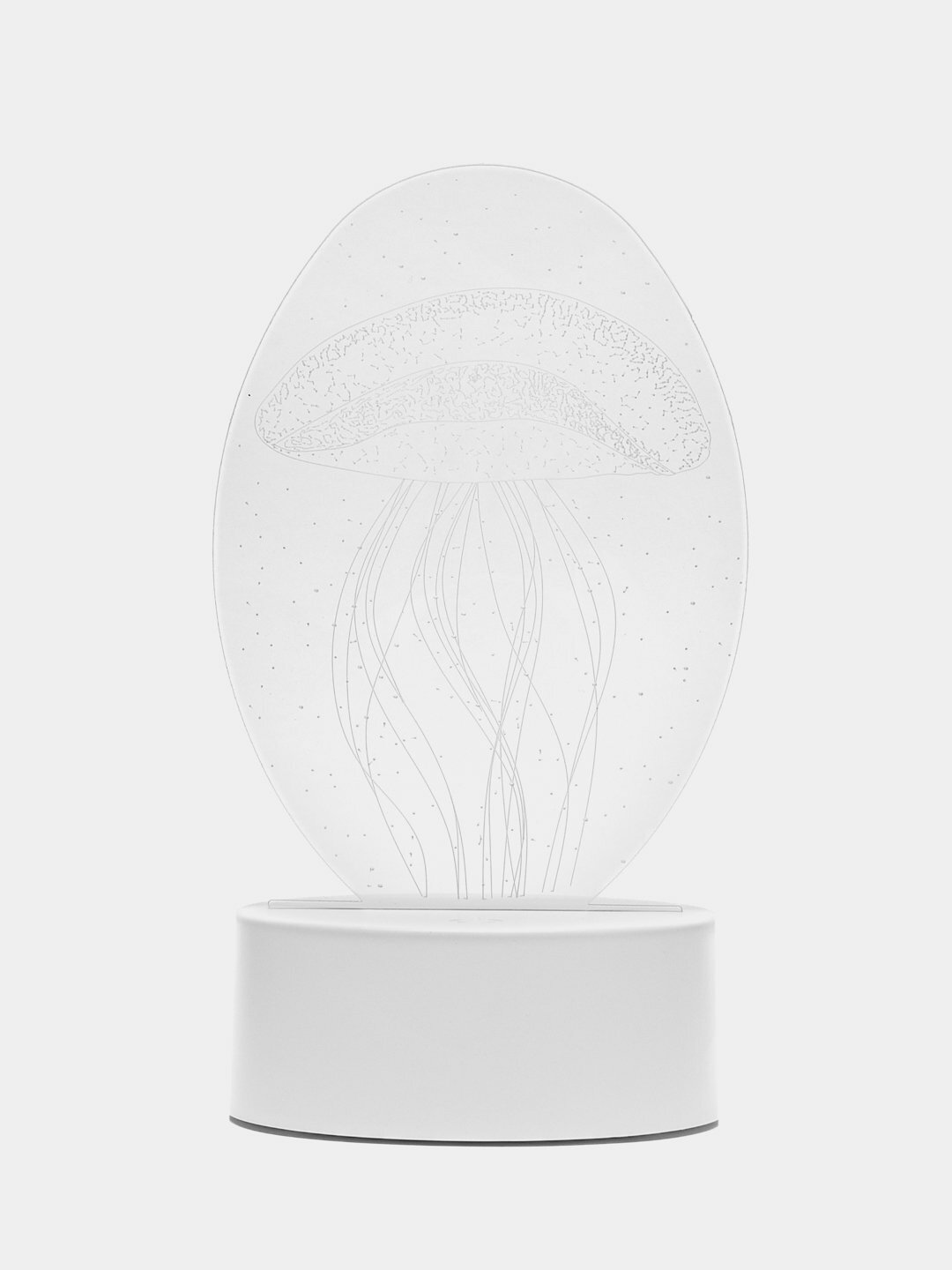 фото Светильник-ночник 3D, светодиодный, с пультом, цветной, RGB Цвет Красный