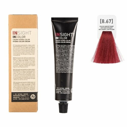 INSIGHT Incolor Перманентная краска 867 красно-фиолетовый светлый блондин 100 мл 1200₽