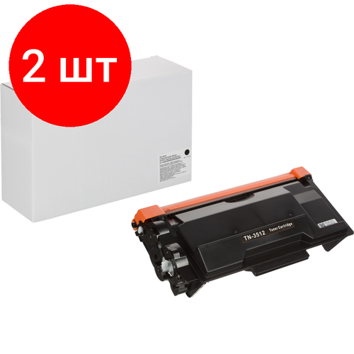 Комплект 2 штук, Тонер-картридж Retech TN-3512 чер. для Brother HL-L6400DW/6800DW/6900DW картридж easyprint lb 3512 tn 3512 tn3512 3512 для принтеров brother черный