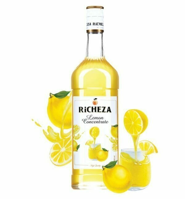RiCHEZA Концентрат Лимонный стекло (1л) шт