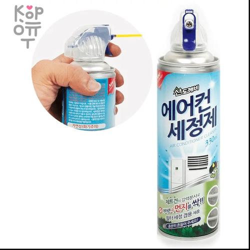 Универсальное чистящее средство для кондиционеров, Сандо Рокс очиститель для кондиционеров , пенный очиститель / дезинфицирующее средство для кондиционеров /Корея