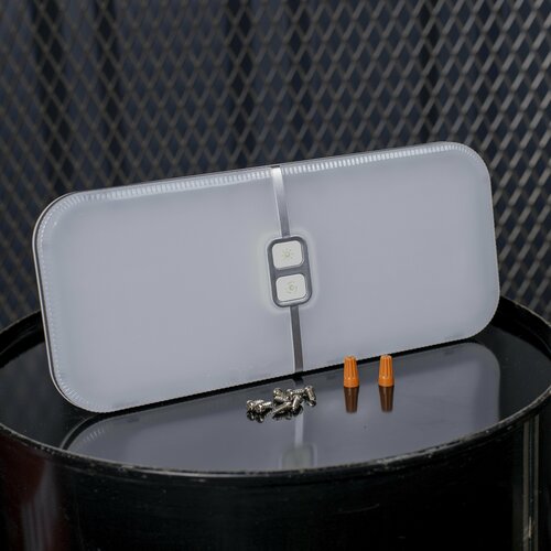 Ультратонкий LED плафон Тяжелая Техника VAN LIFE с диммером Мульти цветовая температура повышенной яркости 15 ватт светодиодное освещение 12-24 вольт 1490₽