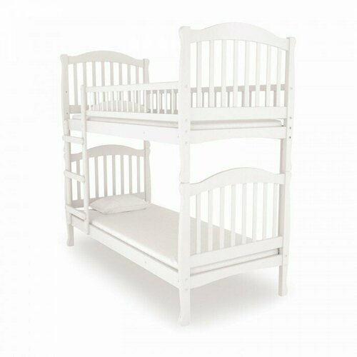 Подростковая кровать Nuovita двухъярусная Altezza Due 190х80 Bianco/Белый