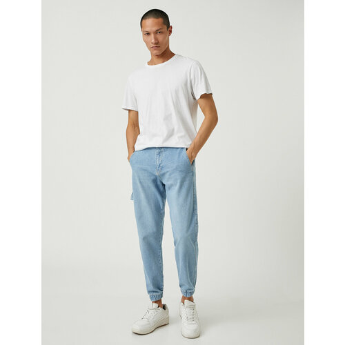 фото Джинсы koton, размер 44/32, синий