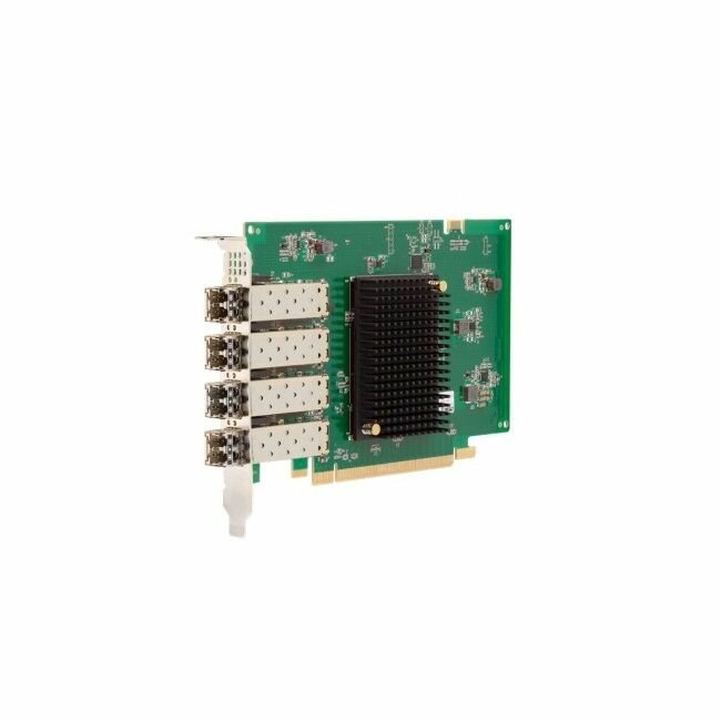 Адаптер Emulex Gen 6 (16GFC), 4-port, 16Gb/s, PCIe Gen3 x8, LC MMF 100m, трансиверы установлены. Not upgradable to 32GFC (011377) {5}