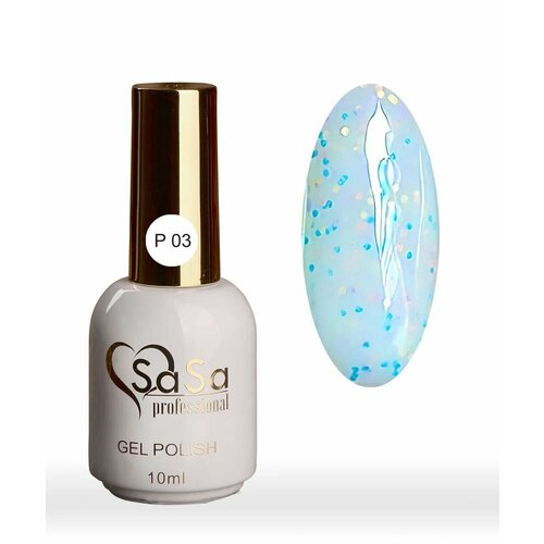 SaSa Гель-лак PRINCESS #03, 10 мл