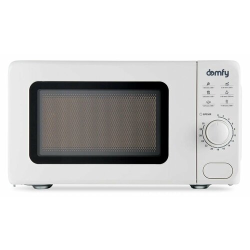 Микроволновая печь DOMFY DSW-MW202 700Вт 20л белый 845200₽