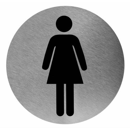 Табличка информационная женский туалет Mediclinics PS0002CS