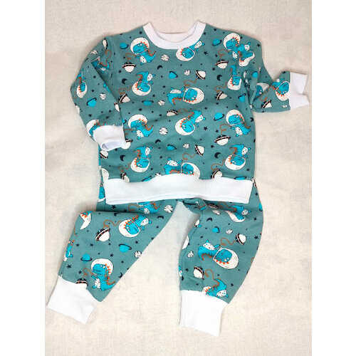 фото Костюм , размер 92, голубой производитель "lyubov frolova"