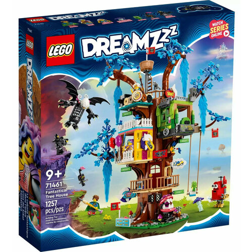 lego ideas дом на дереве 21318 LEGO DREAMZzz 71461 Фантастический дом на дереве