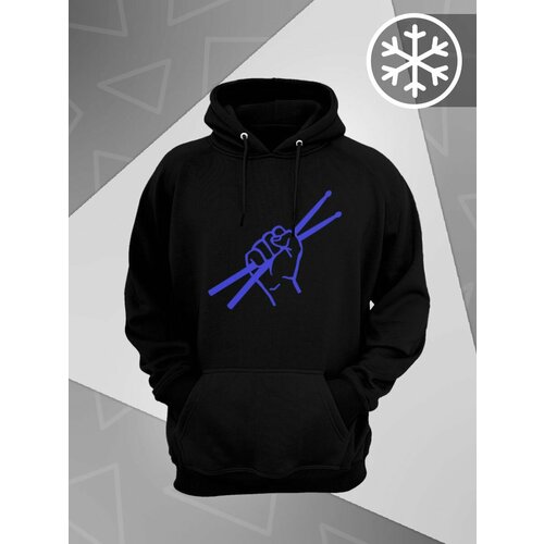 фото Худи , размер s (44-46), черный printech