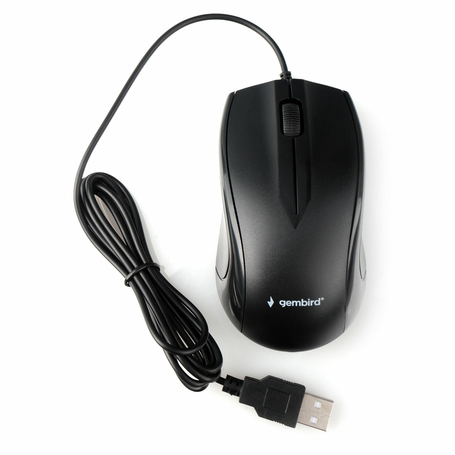 Мышь проводная Gembird MUSOPTI9-905U чёрный USB - фото №4