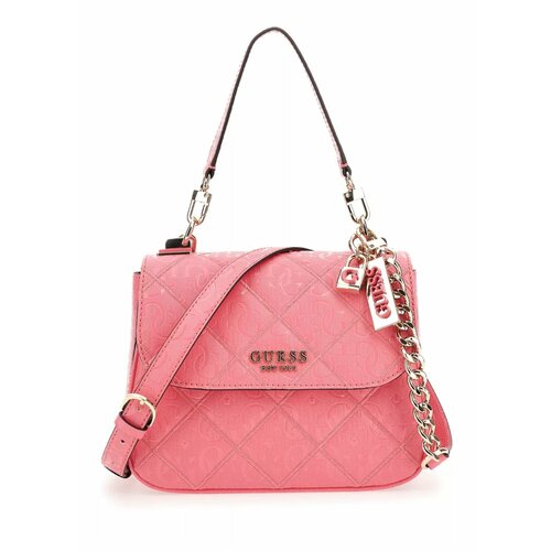 Сумка GUESS, розовый сумка guess abey розовый