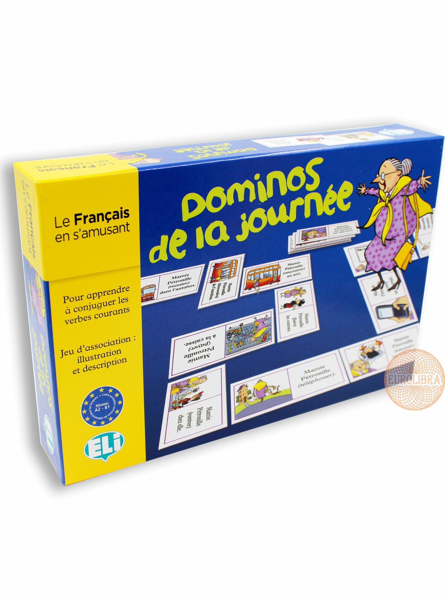 LES DOMINOS DE LA JOURNEE (A2-B1)/ Обучающая игра на французском "Распорядок дня"