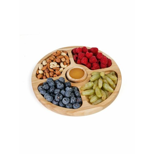 Менажница деревянная посуда для сервировки стола